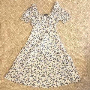 Women’s Ralph Lauren linen midi dress, size 6